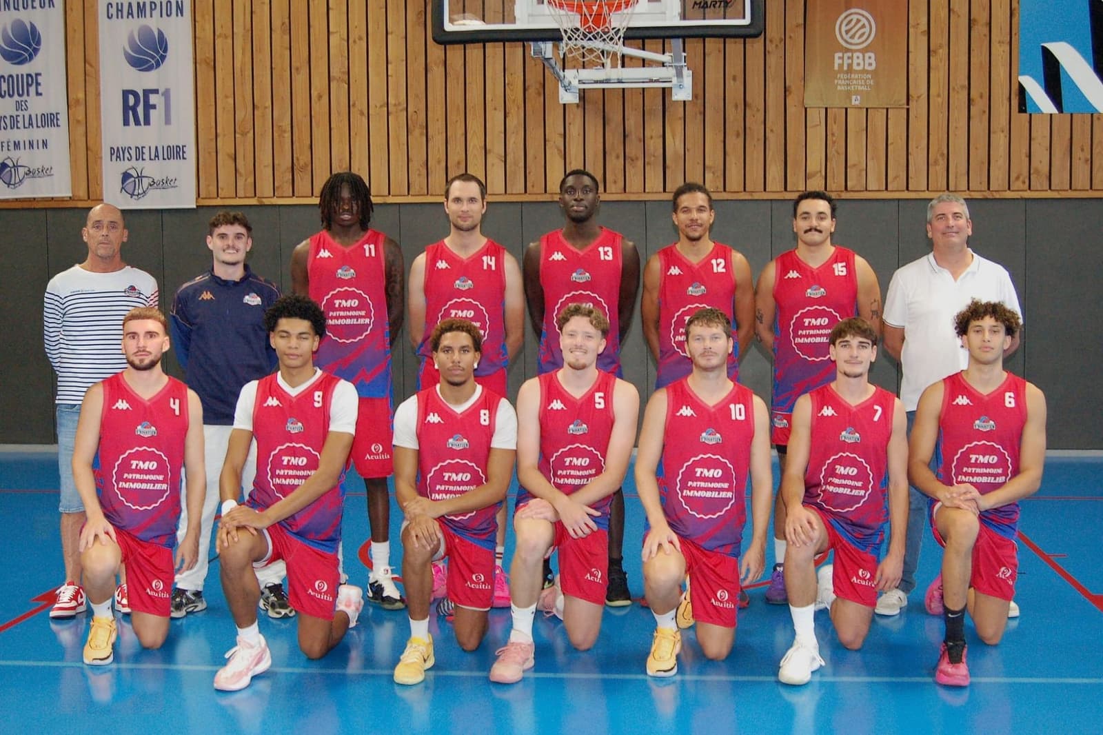 L'équipe Seniors Masculins 1 du club, saison 2026-2027