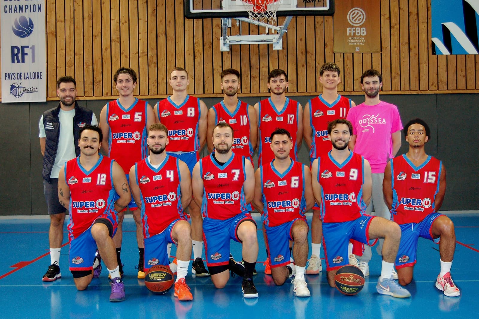 L'équipe Seniors Masculins 2 du club, saison 2026-2027