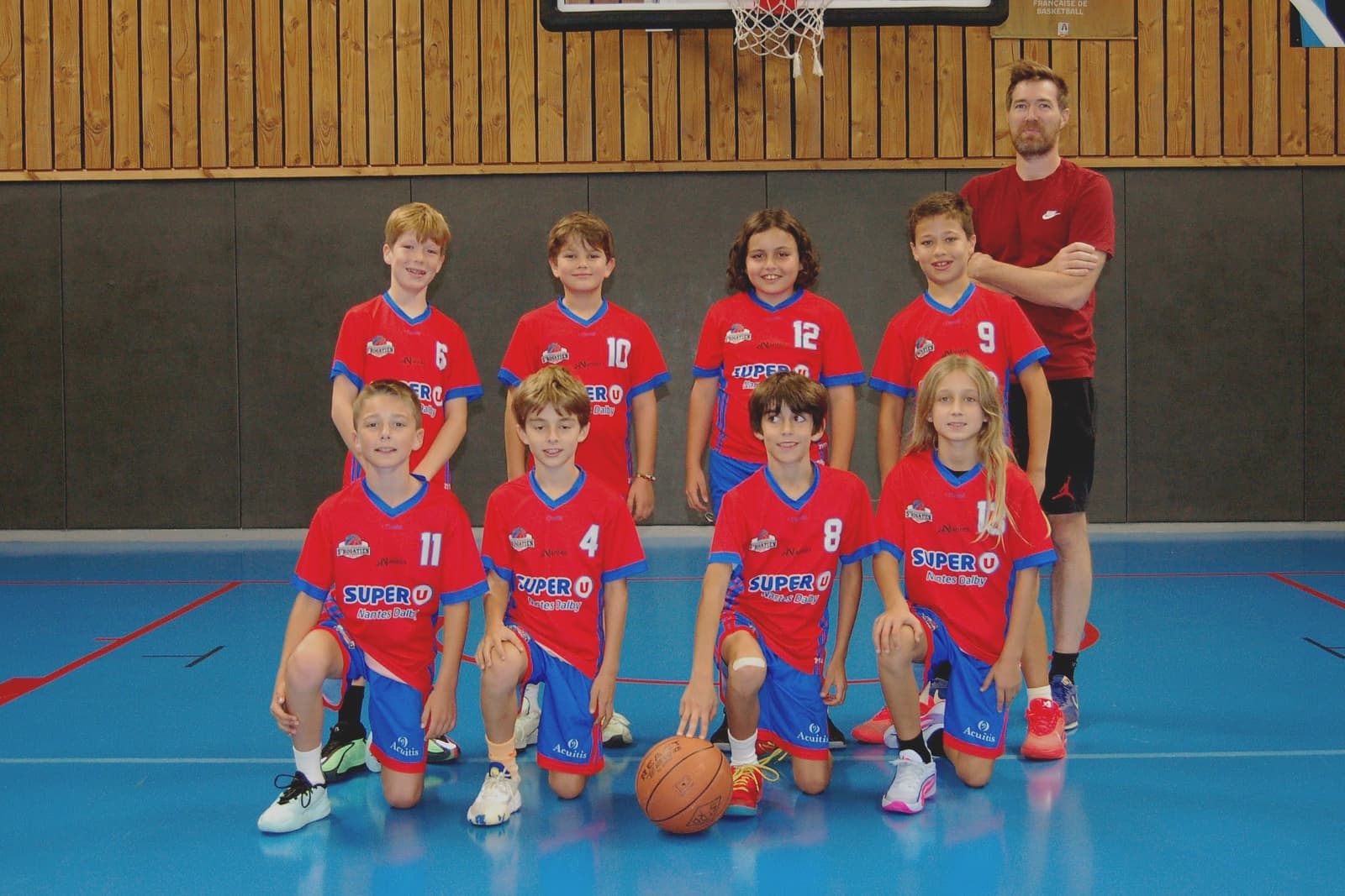 L'équipe U11 Masculins 1 du club, saison 2026-2027