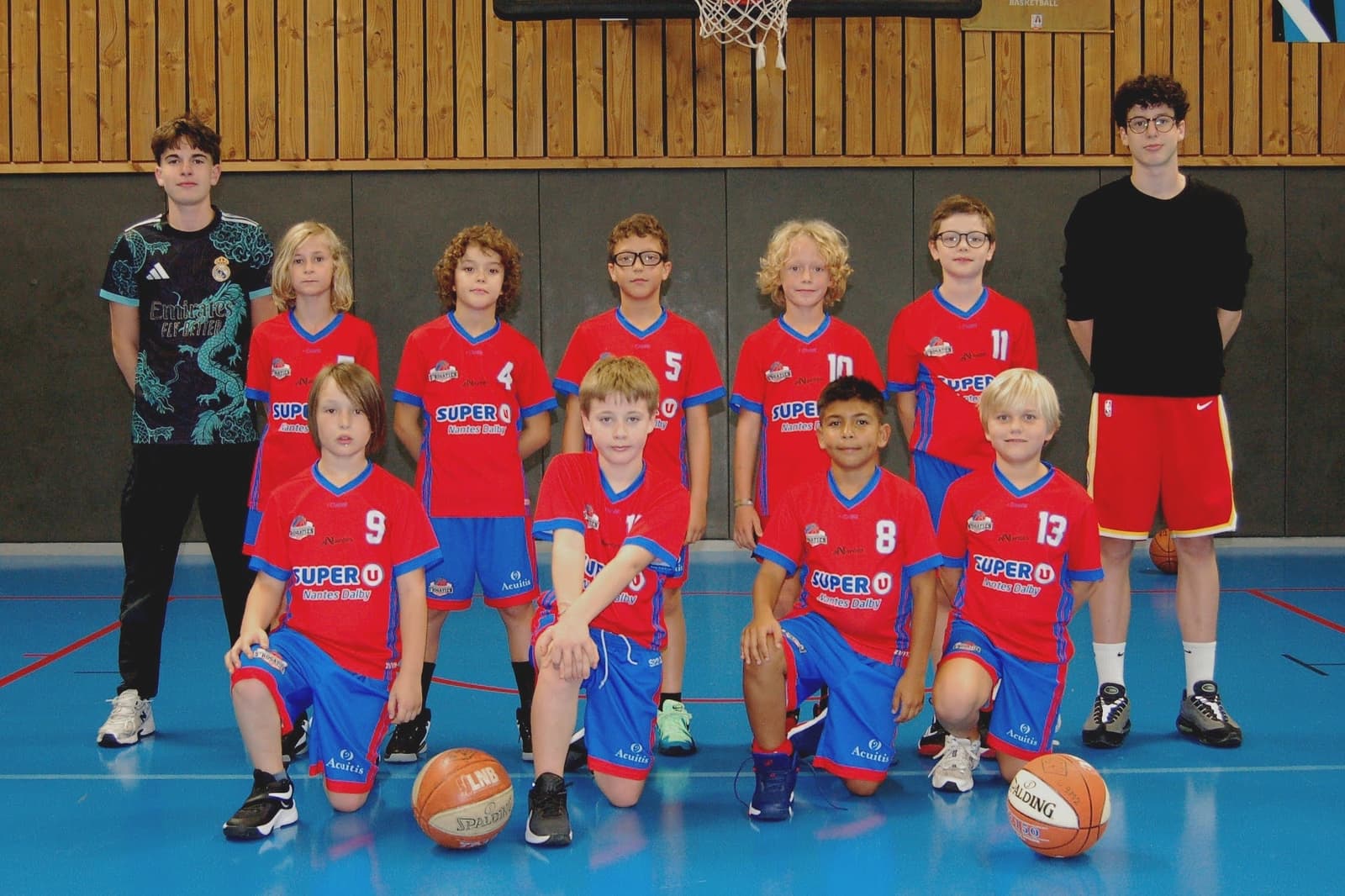 L'équipe U11 Masculins 2 du club, saison 2026-2027