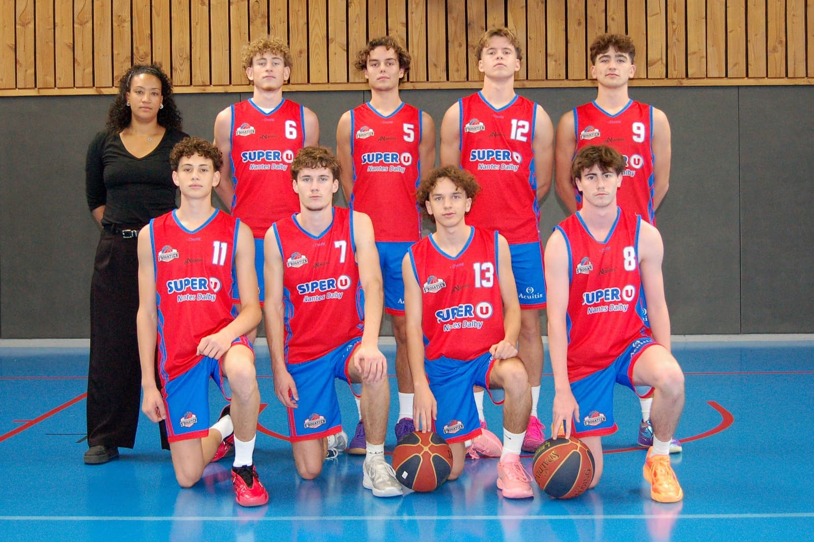 L'équipe U18 Masculins 1 du club, saison 2026-2027