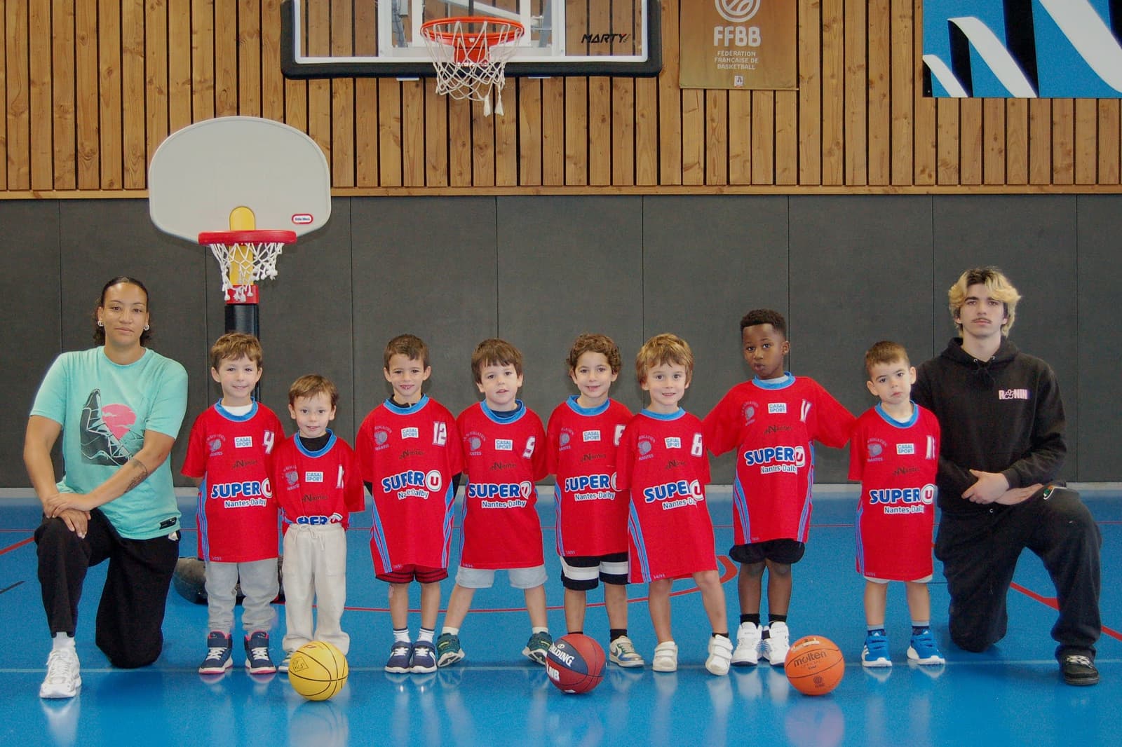 L'équipe U5 — Micro-basket du club, saison 2026-2027