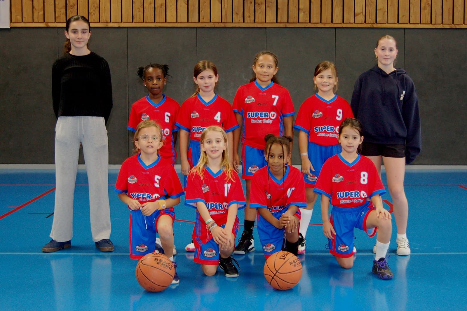 L'équipe U9 Féminines du club, saison 2026-2027