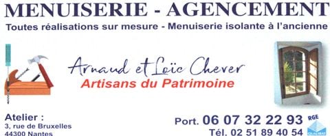 Menuiserie Chever